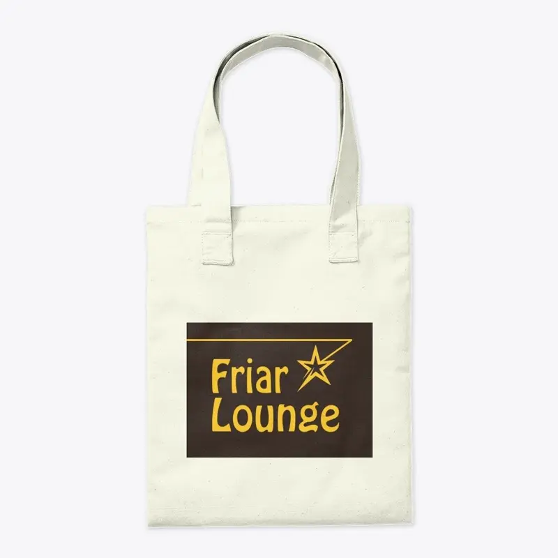 FriarLounge Logo Shopping Tote